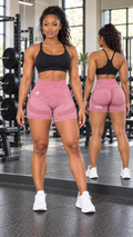 Strukture Women's High-Waisted Seamless Scrunch Shorts