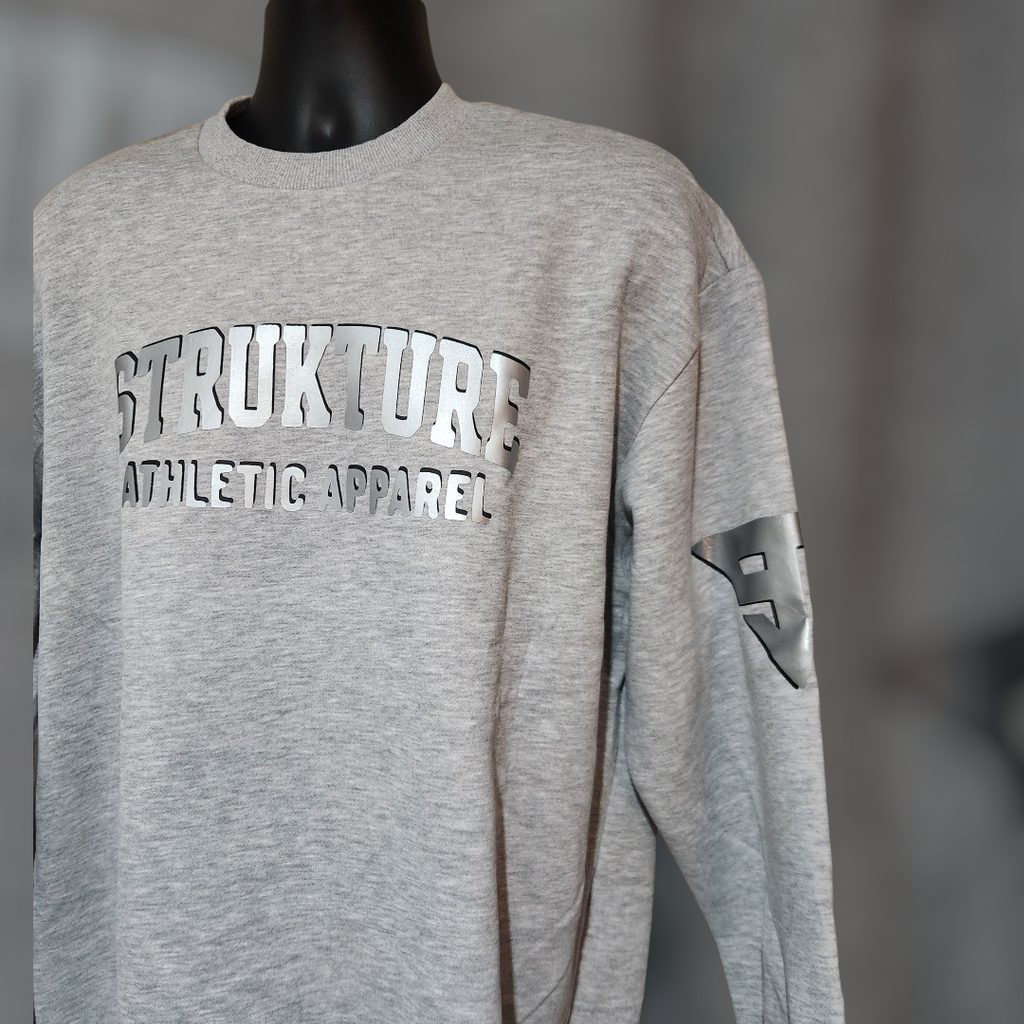 Strukture Pullover Sweatshirt