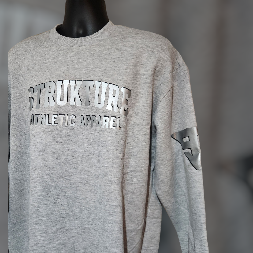 Strukture Pullover Sweatshirt