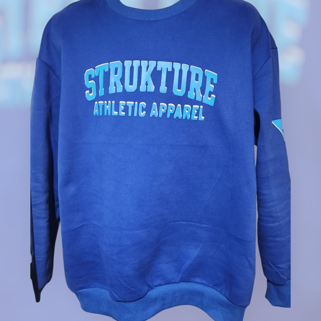 Strukture Pullover Sweatshirt