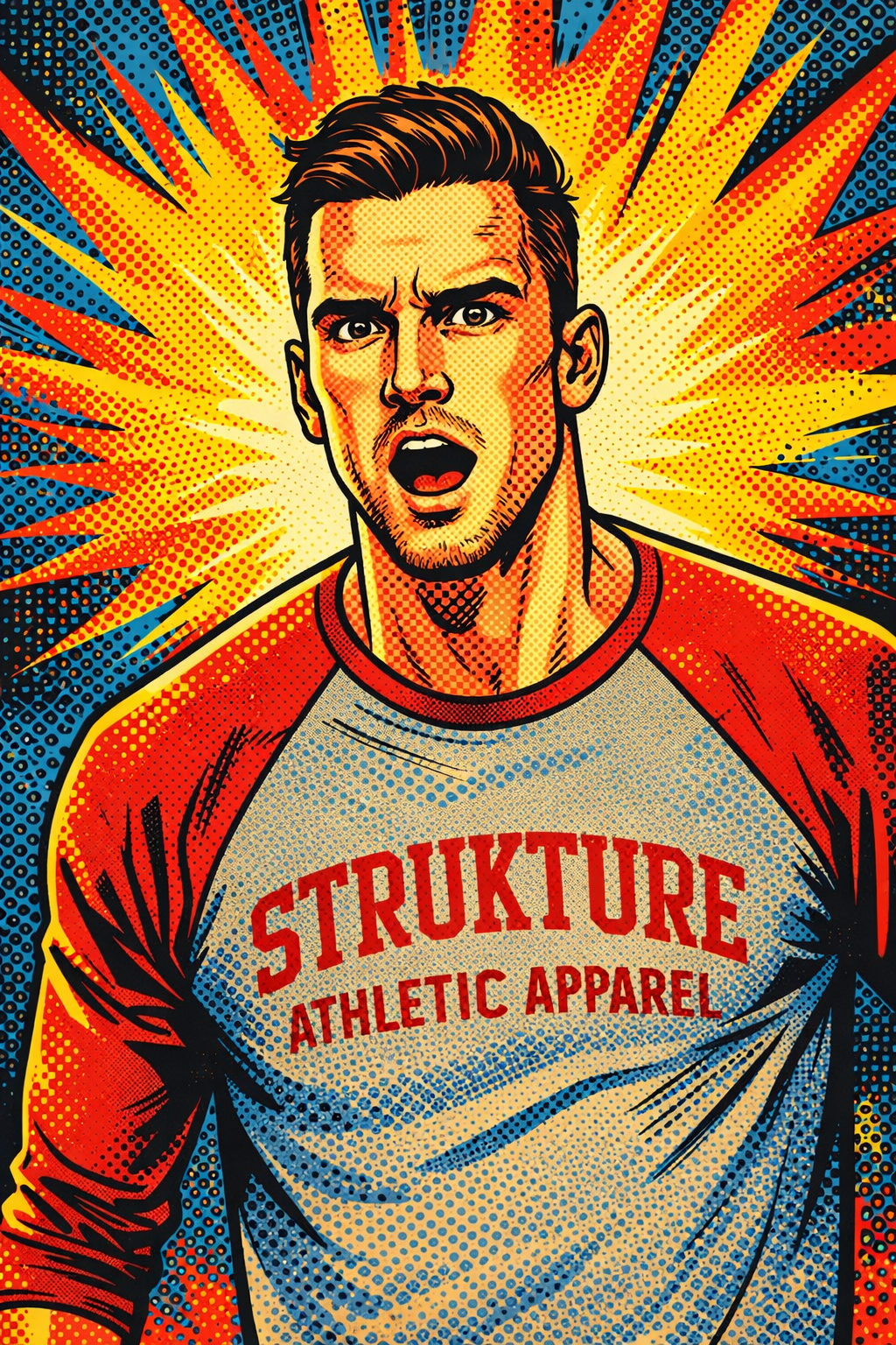 Strukture 3/4 Sleeve Raglan