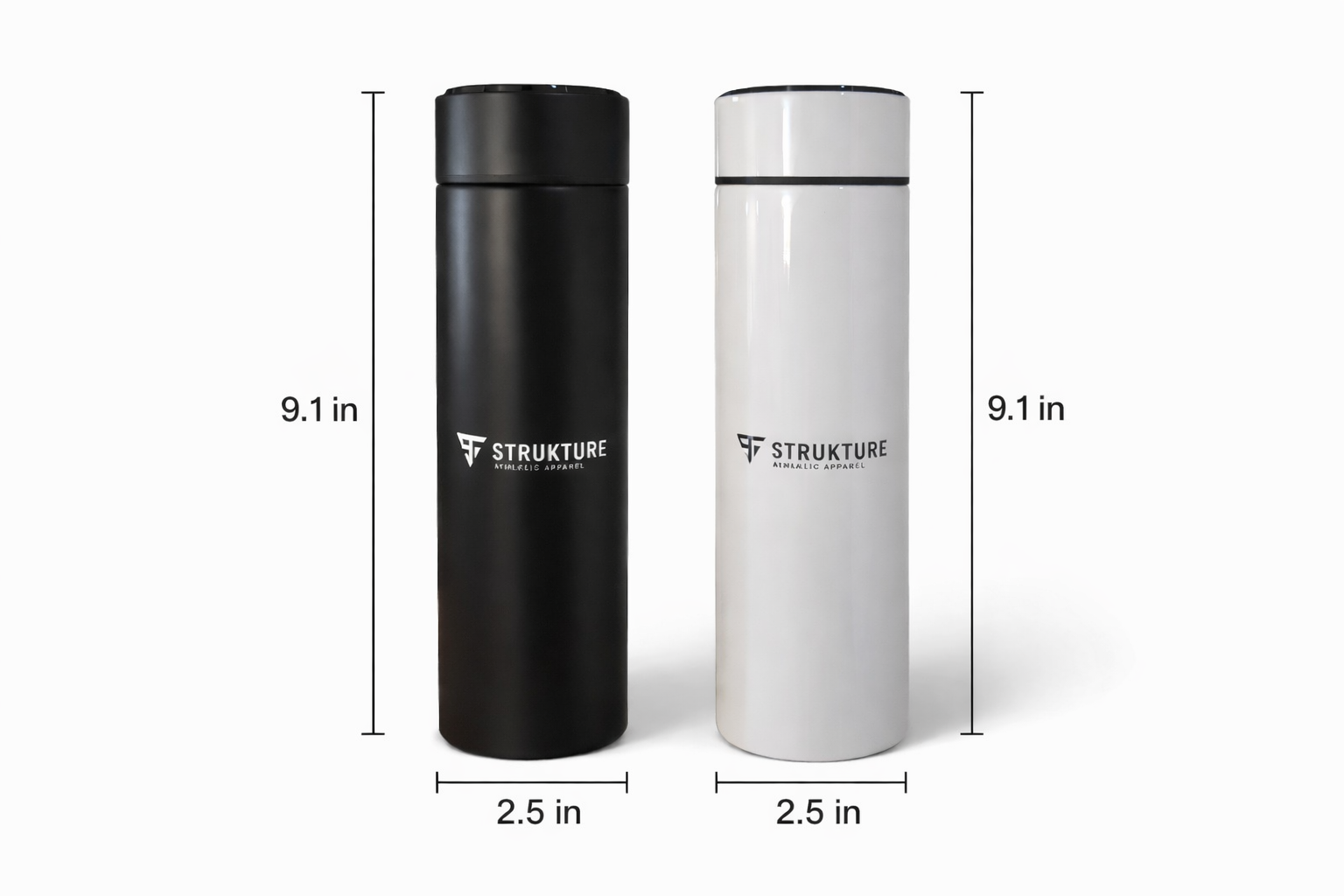 Strukture Smart Temperature Water Bottle