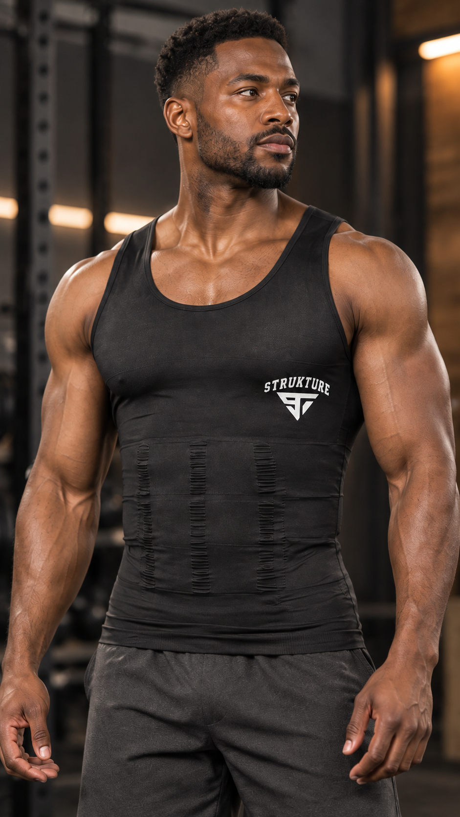 Strukture Men’s Compression Shaping Tank Top