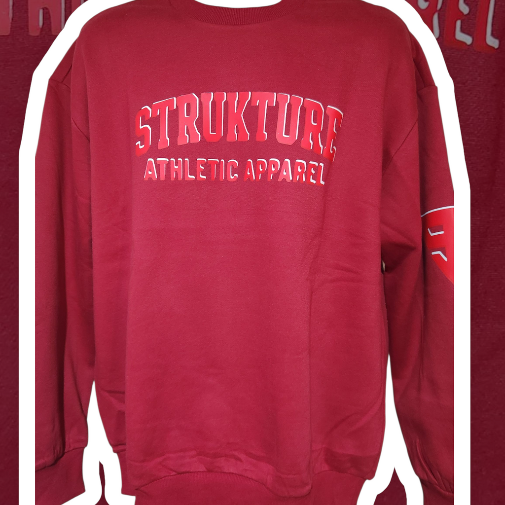 Strukture Pullover Sweatshirt