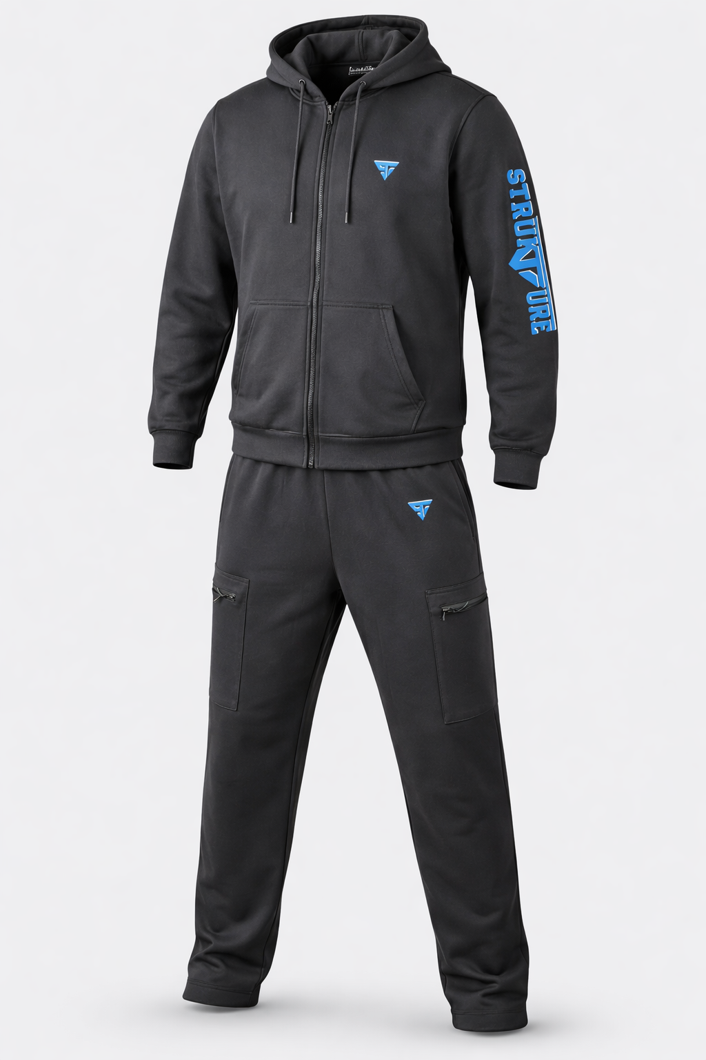 Strukture Men's Sweatsuit with Cargo pockets