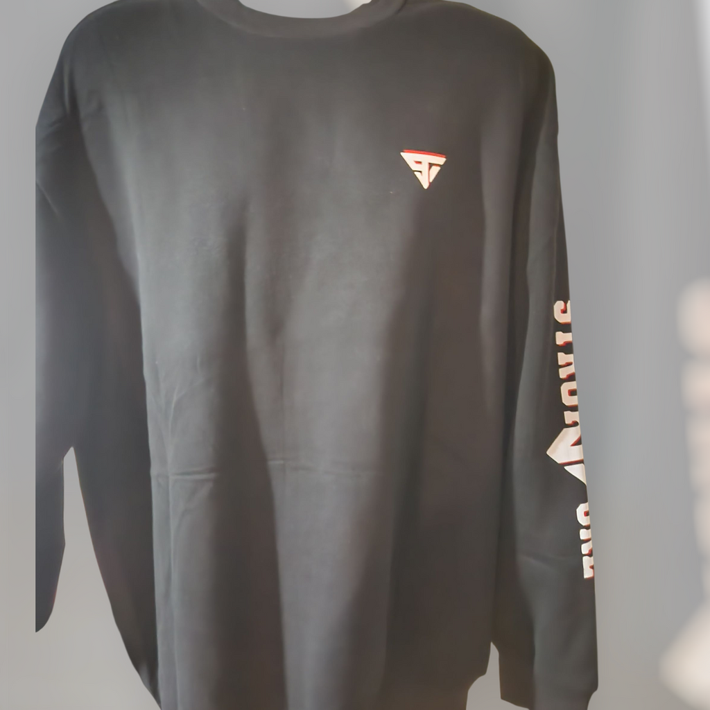 Strukture Pullover Sweatshirt