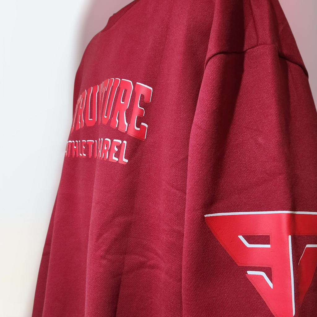 Strukture Pullover Sweatshirt