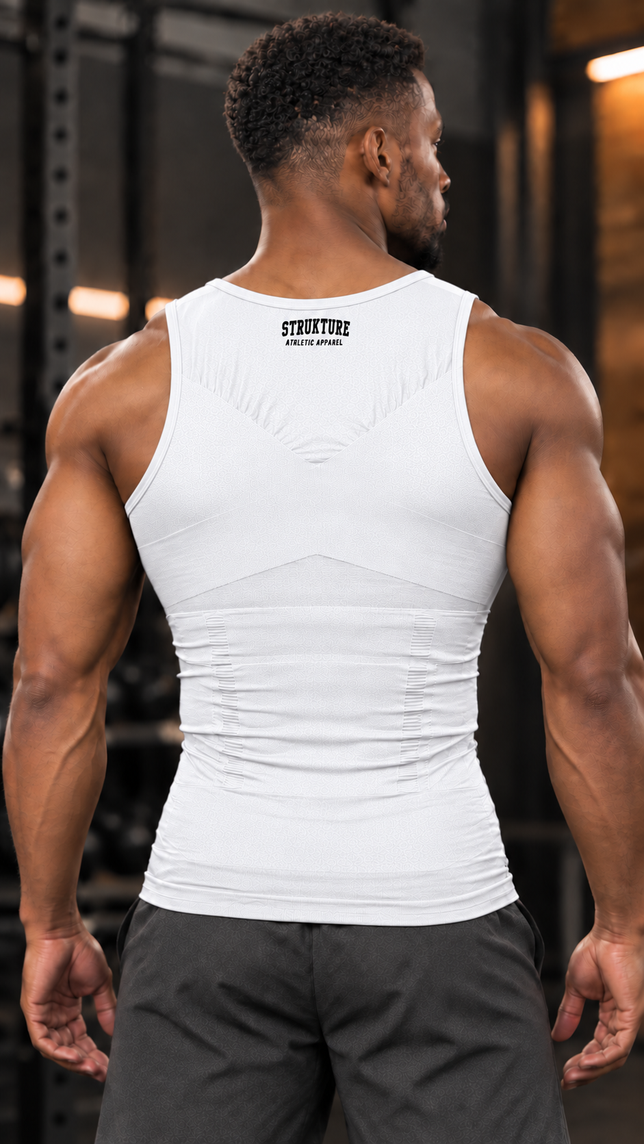 Strukture Men’s Compression Shaping Tank Top