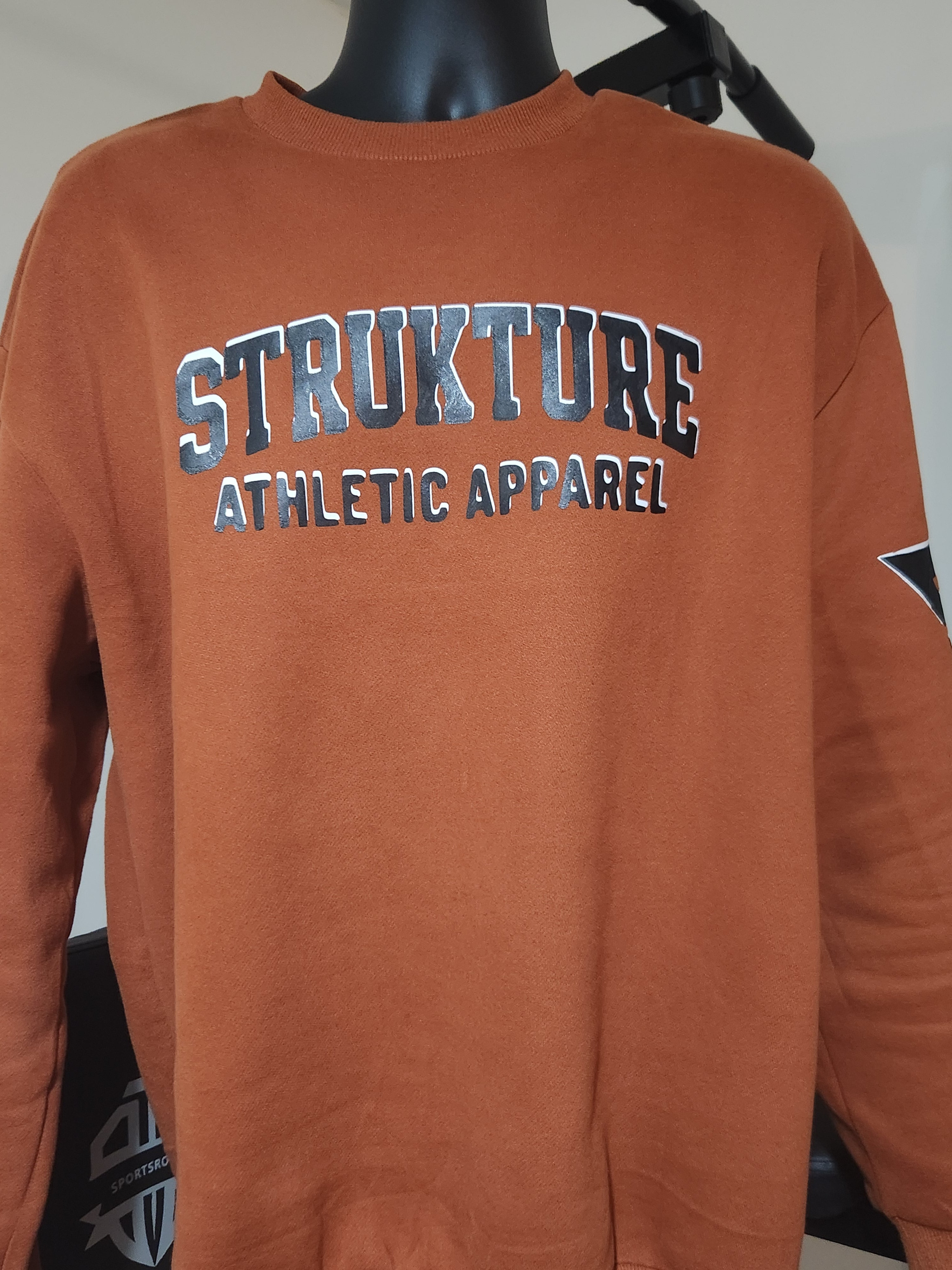 Strukture Pullover Sweatshirt