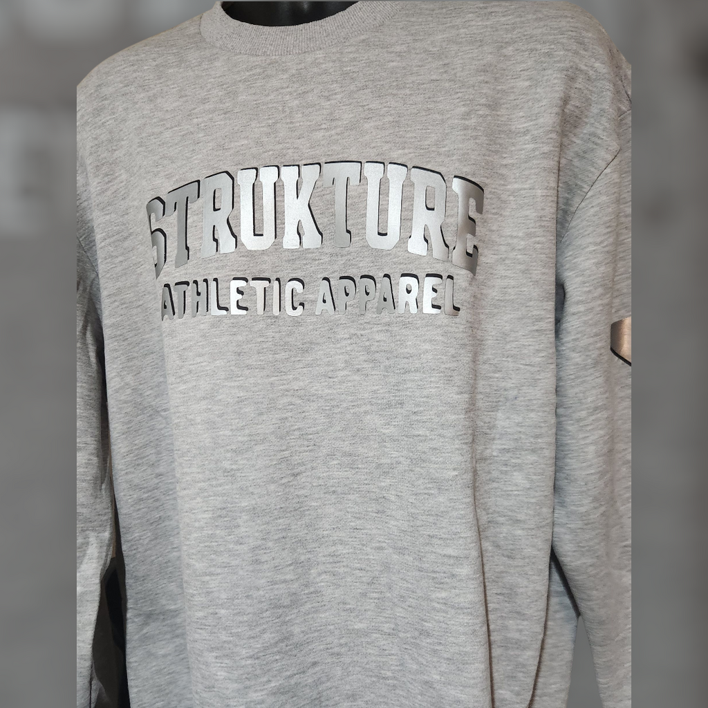 Strukture Pullover Sweatshirt