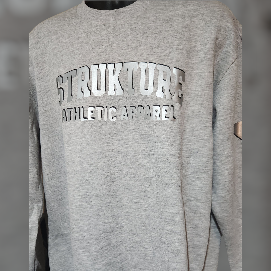 Strukture Pullover Sweatshirt