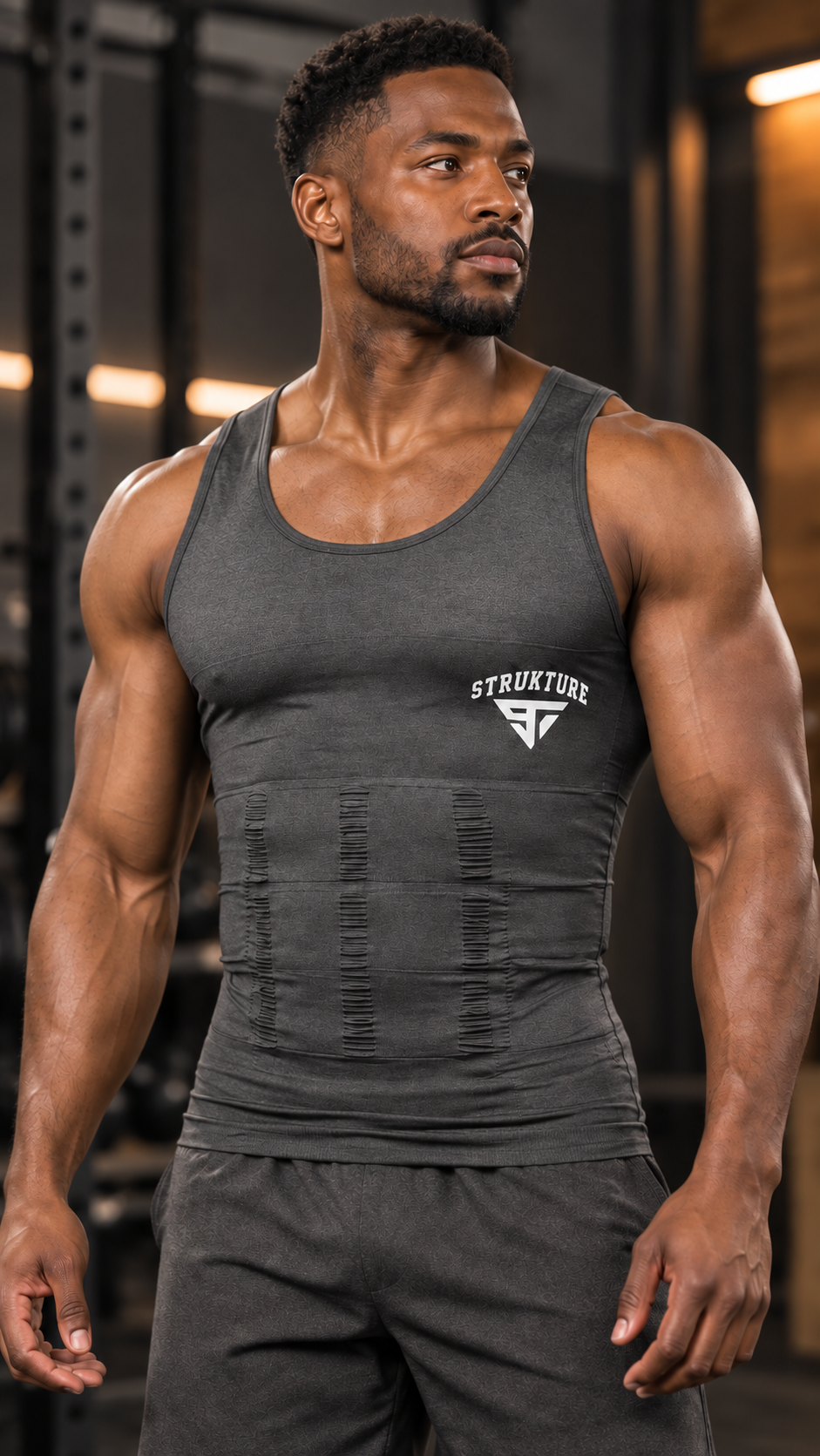 Strukture Men’s Compression Shaping Tank Top